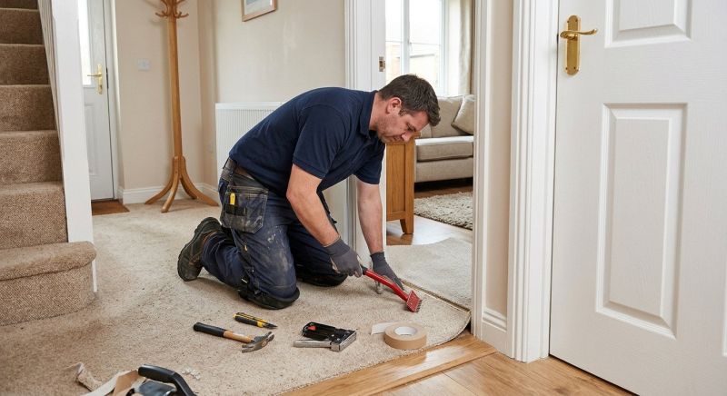Stair Carpet Repair in Littleton, CO