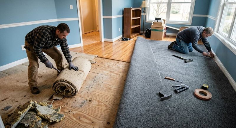 Plush Carpet Installation in Old Bridge, NJ